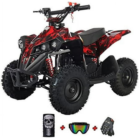 X-Pro Brand New Storm 40cc Gas ATV, Mini ATV for Kids with Pull Start Disc Brake 6" Tires