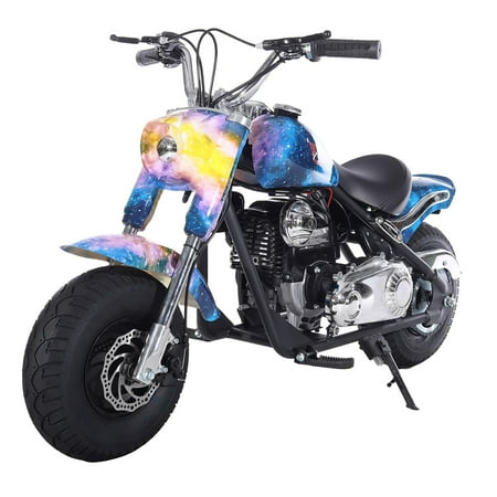 X-Pro Brand New Tempest 4 Stroke 40cc Gas Pit Dirt Bike, Mini bicycle for Kids with Pull Start