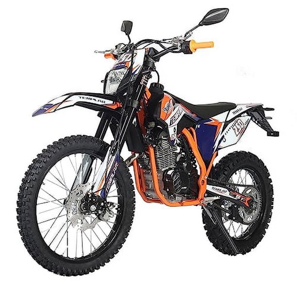 X-Pro Adults Dirt Bike Motorcycle, 250cc Gasoline Templar, Kick/E