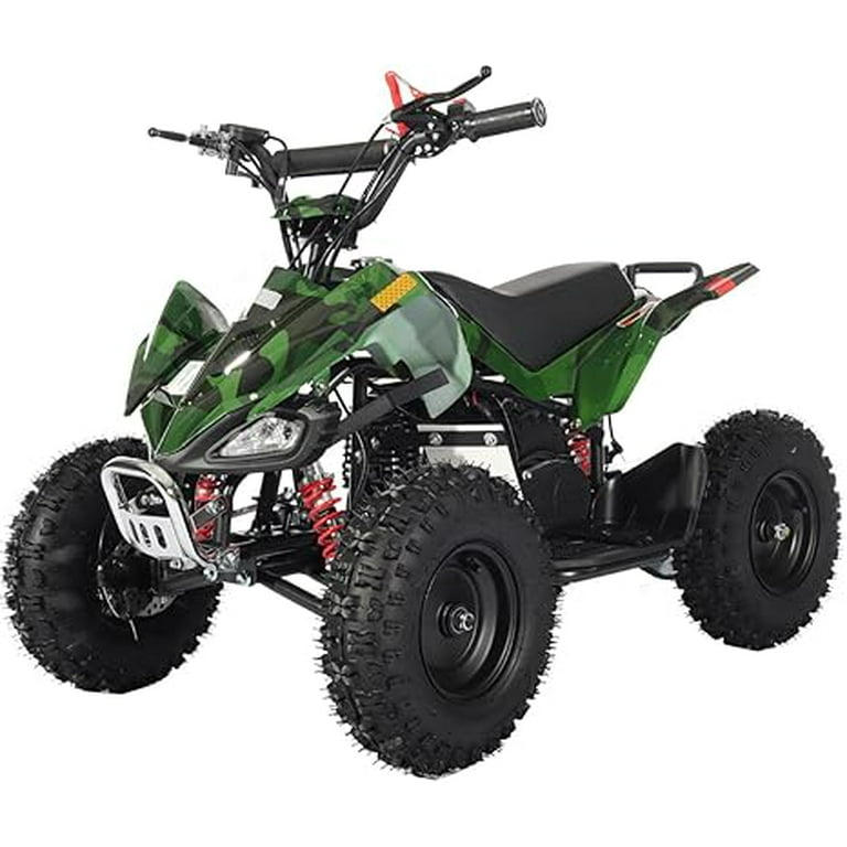 X Pro Brand New Thunder 40cc Mini Gas ATV for Kid with 4 Stroke Pull Start Disc Brake 6 Tires