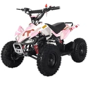X-Pro Brand New Thunder 40cc Mini Gas ATV for Kid with 4 Stroke Pull Start, Disc Brake 6" Tires