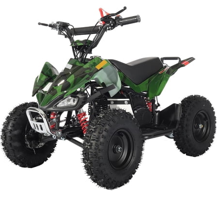 X-Pro Brand New Thunder 40cc Mini Gas ATV for Kid with 4 Stroke Pull Start, Disc Brake 6" Tires