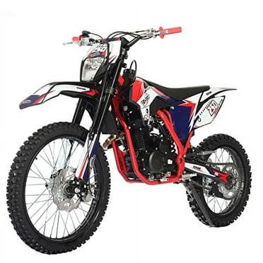 X-Pro Brand New Titan 250cc Gas Pit Dirt Bike, 5-Speed Manual Transmission, Electric/Kick Start!