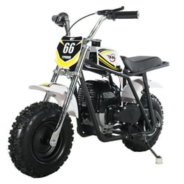 MotoTec Warrior 52cc 2-Stroke Kids Gas Dirt Bike Black