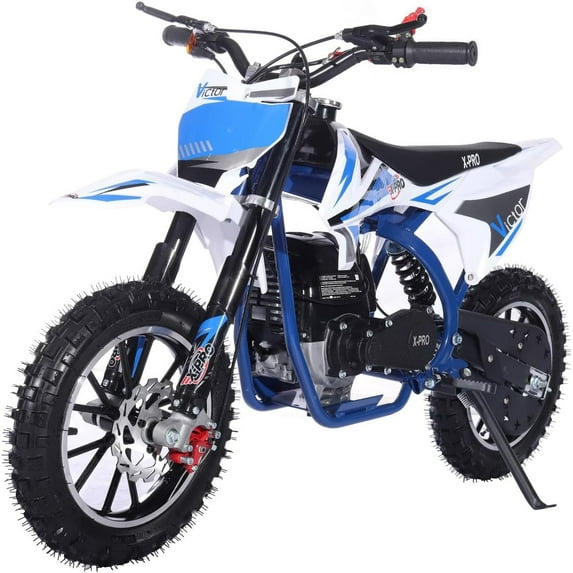 X-Pro Brand New VICTOR 40cc Gas Powered 4 Stroke Mini Pit Dirt Bike with Pull Start for kids 10" Wheels