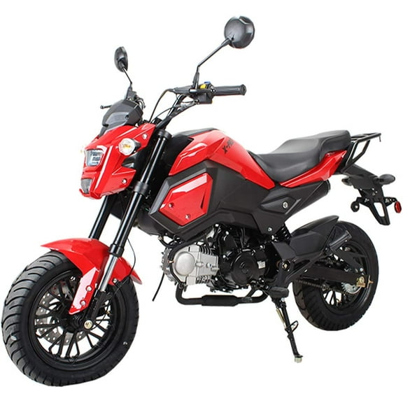 X-Pro Brand New Vader 125cc motorcycle, Manual Transmission Electric Start, Headlights, 12" Wheels