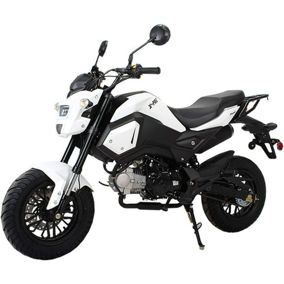 X-Pro Brand New Vader 125cc motorcycle, Manual Transmission Electric Start, Headlights, 12" Wheels