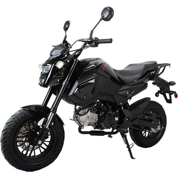 X-Pro Brand New Vader 125cc motorcycle, Manual Transmission Electric Start, Headlights, 12" Wheels