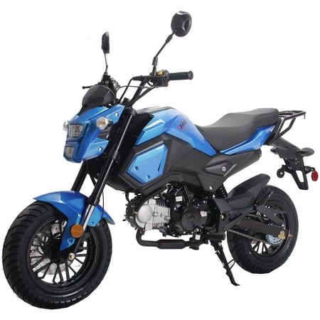 X-Pro Brand New Vader 125cc Gas Bike, Manual Transmission Electric Start, Headlights, 12" Wheels