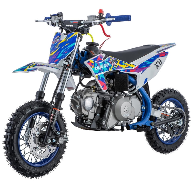 X-Pro Brand New X11 110cc Gas Pit Dirt Bike for Kids and Teens