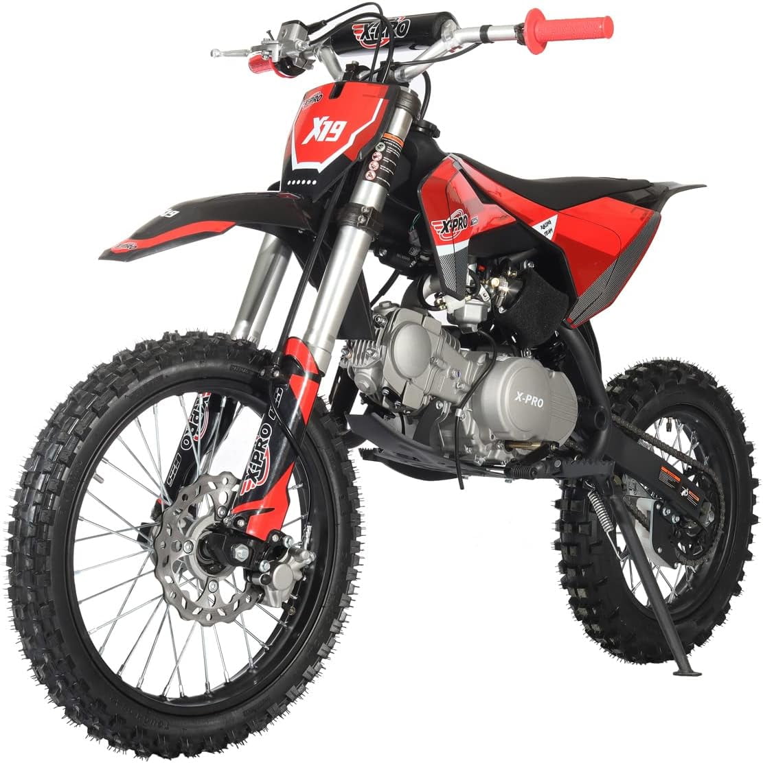 X-Pro Adult Motor Dirt Bike X19: 125cc with Semi-Automatic 4 Speed
