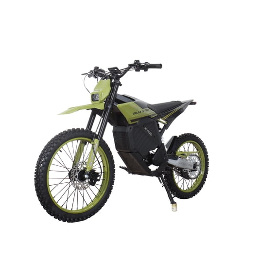 X-Pro Drax X Pro 5000W Electric Dirt Bike for Teens & Adults, 72V 30Ah Removable Battery Off‑Road E‑Bike Motorcycle, Adjustable 3 Speed Modes with 19"/17" Wheels
