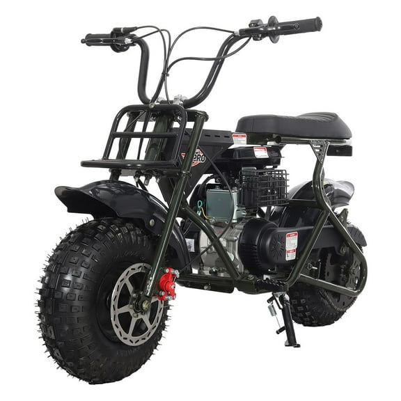 X-Pro Falcon 105cc 4-Stroke Mini Gas Dirt Bike for Kids, 6" Wheels