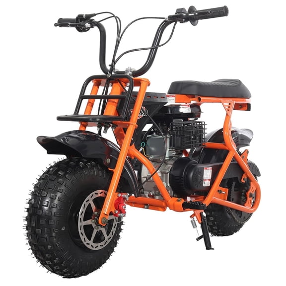 X-Pro Falcon 105cc 4-Stroke Mini Gas Dirt Bike for Kids, 6" Wheels