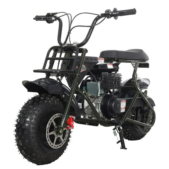 X-Pro Falcon 105cc 4-Stroke Mini Gas Dirt Bike for Kids, 6" Wheels