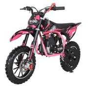 X-Pro Leopard 40 Mini Dirt Bike, Gas Power 4 Stroke Pit Bike! Easy Pull Start, 10" Wheels!