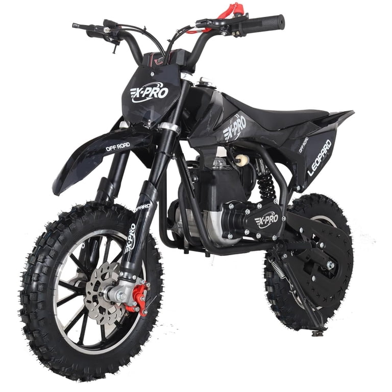 X-Pro, Mini Dirt Bike, 40, Gas Power 4 Stroke Pit Bike with 10