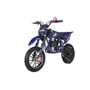 X-Pro Leopard 40 Mini Dirt Bike, Gas Power 4 Stroke Pit Bike! Easy Pull Start, 10" Wheels!