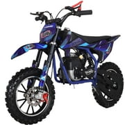 X-Pro Leopard 40 Mini Kids Dirt Bike, Gas Power 4 Stroke Pit Bike! Easy Pull Start, 10" Wheels! 2025 New Version!