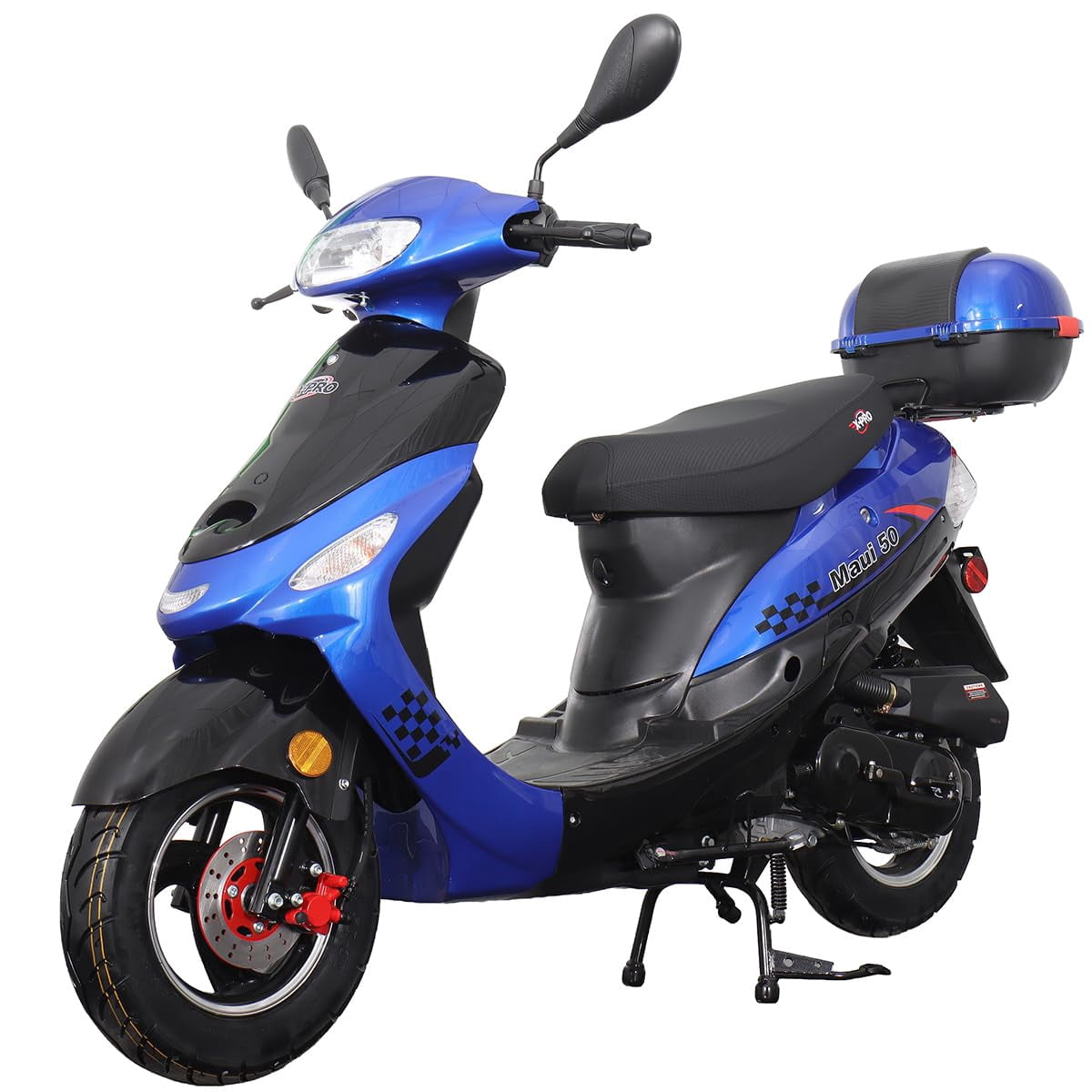 X-Pro Maui 50cc Gas Moped Scooter for Adults – Automatic