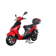 X-Pro Maui 50cc Gas Moped Scooter for Adults   Automatic Transmission with 10" Aluminum Wheels, Electric/Kick Start!