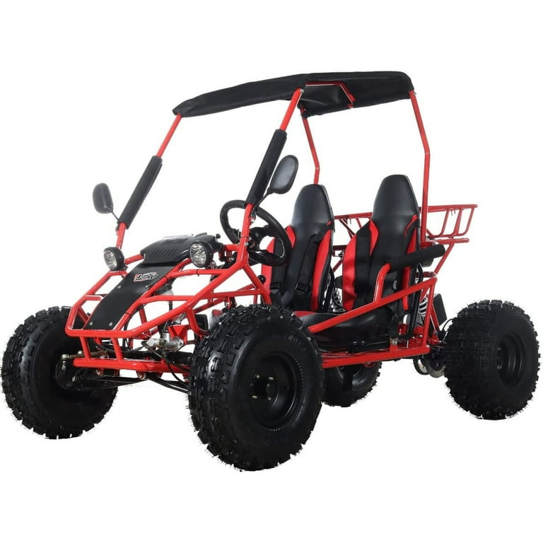 X-Pro New Rover 125cc Gas Powered Go Kart 3 Semi-Automatic