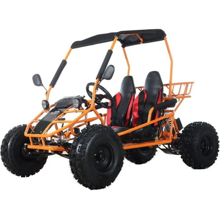 X-Pro New Rover 125cc Gas Powered Go Kart 3 Semi-Automatic Transmission w/Reverse Big 18"/19" Wheels