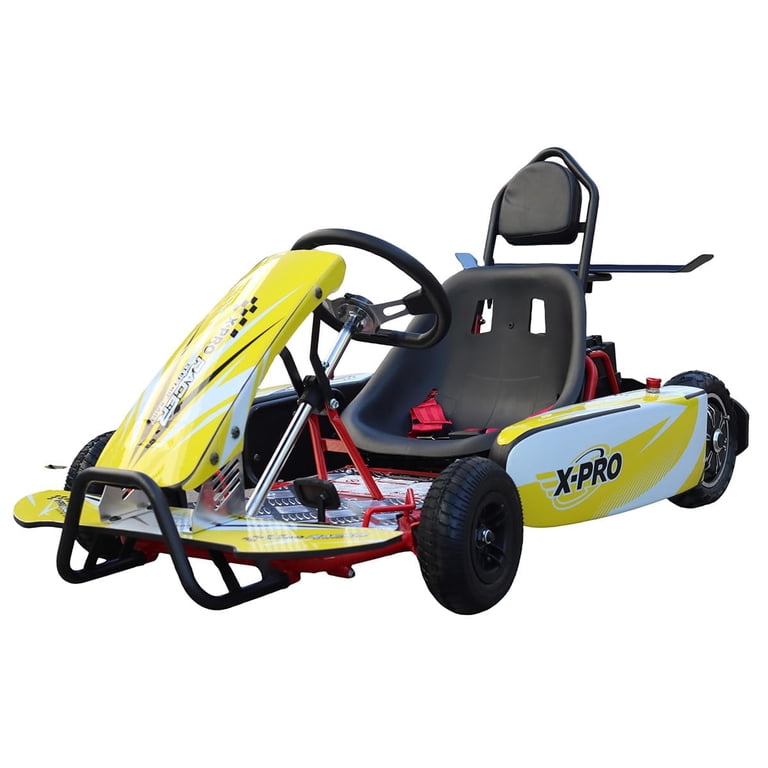 X-Pro Rambler 700W Brushless Electric Pedal Go Kart 350w*2 Racing