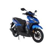 X-Pro Saipan 200 EFI Electronic Fuel Injection Moped Scooter with CVT Transmission, 14" Alloy Wheels, LED Headlights!