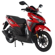 X-Pro Saipan 200 EFI Electronic Fuel Injection Moped Scooter with CVT Transmission, 14 Alloy Wheels, LED Headlights!