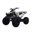 thumbnail image 1 of X-Pro Storm 125cc ATV Gas Powered Teen Quad, Automatic D-N-R Transmission with Reverse, 119.6cc 4-Stroke Engine, Remote Kill Switch, LED Headlight, 19/18 Tires (Blue/Blue), 1 of 7