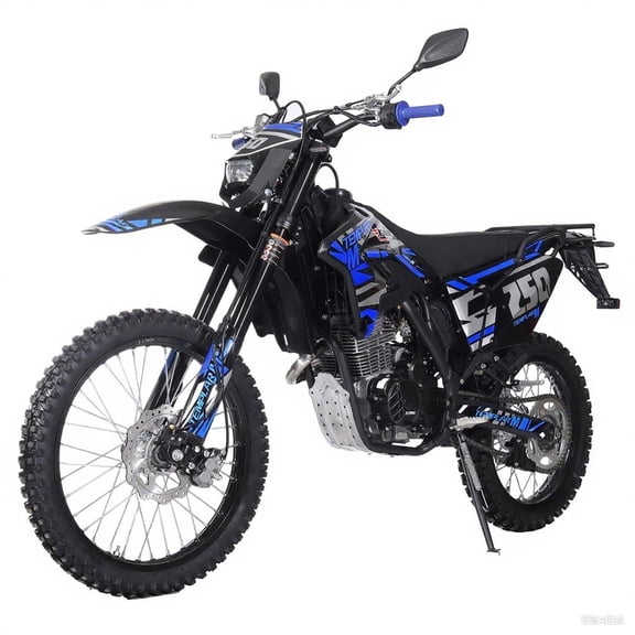 X-Pro Templar M 250cc Gas Dirt Bike with Zongshen Engine 5 Speed Pit Bikes Adult Pitbike, Big 21"/18" Wheels!