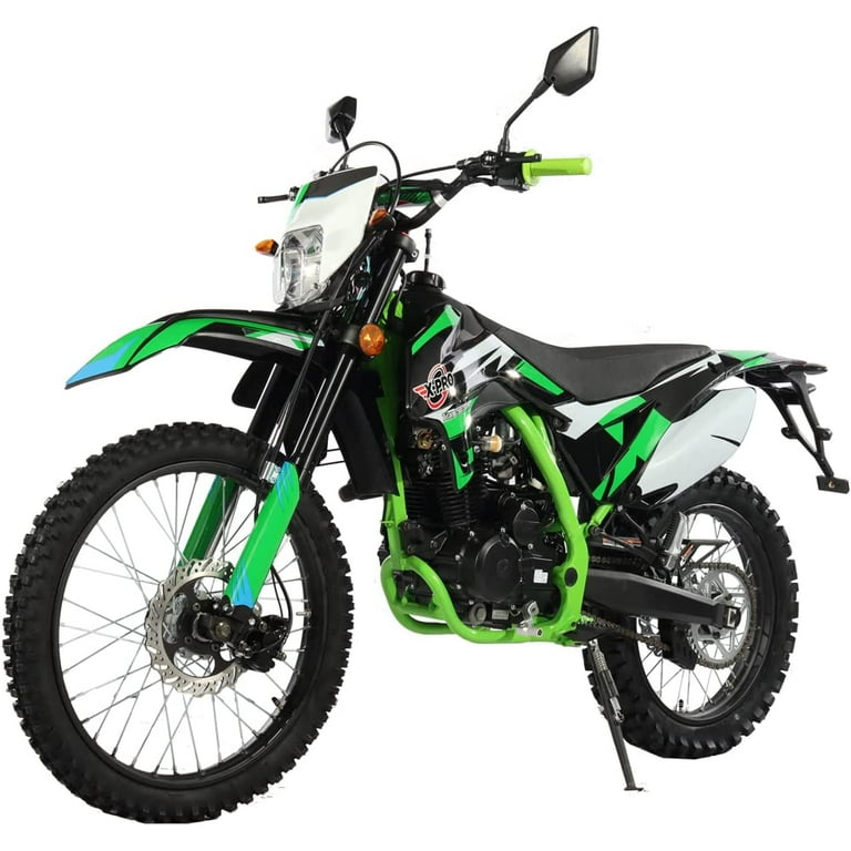 X-Pro Titan DLX 250cc Gas Dirt Bike, Adult Motorcycle, Big 21