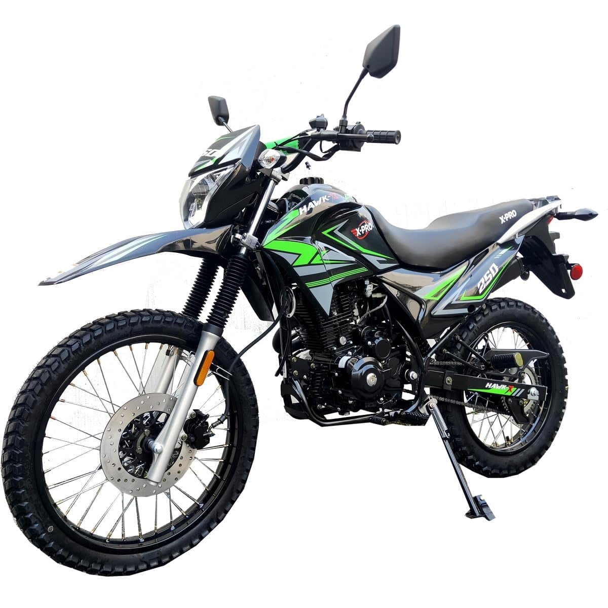 X-Pro Upgraded New Hawk-X Enduro 250 Motorcycle Dual Sports