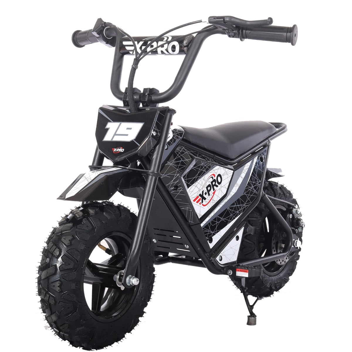 X-Pro XP250E 250W 24V Electric Dirt Bike with Chain Drive! 6.5" Wheels! Rear Disc Brakes!
