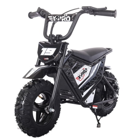 X-Pro XP250E 250W 24V Electric Dirt Bike with Chain Drive! 6.5" Wheels! Rear Disc Brakes!