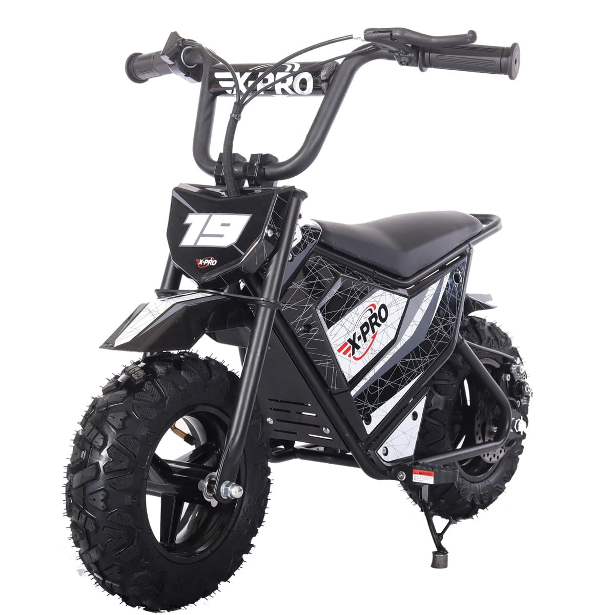 X-Pro XP250E 250W 24V Electric Dirt Bike with Chain Drive! 6.5" Wheels! Rear Disc Brakes!