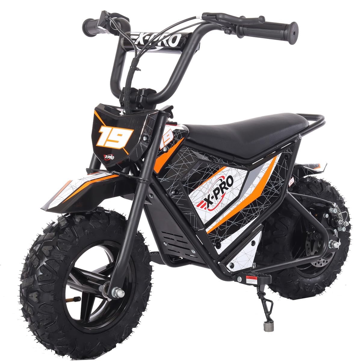 X-Pro XP250E 250W 24V Electric Dirt Bike with Chain Drive! 6.5" Wheels! Rear Disc Brakes!
