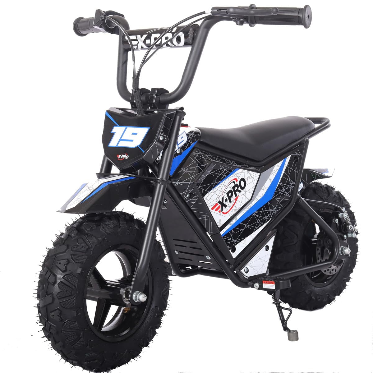 X-Pro XP250E 250W 24V Electric Dirt Bike with Chain Drive! 6.5" Wheels! Rear Disc Brakes!