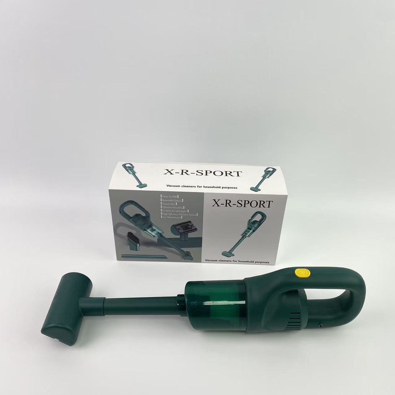 X-R-SPORT Vacuum cleaners for household purposes,Cordless Vacuum Cleaner, X-R-SPORT V8 Cordless Stick Vacuum with Detachable Battery, 20KPa Suction Hardwood Floor Vacuum Up to 45min Runtime