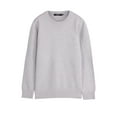 thumbnail image 1 of X RAY JEANS  Boy's Basic Crew Neck Sweater, Light Heather Grey, M (8), 1 of 8