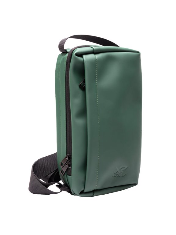 JEANS Mens PU SHOULDER BAG, Olive, OS