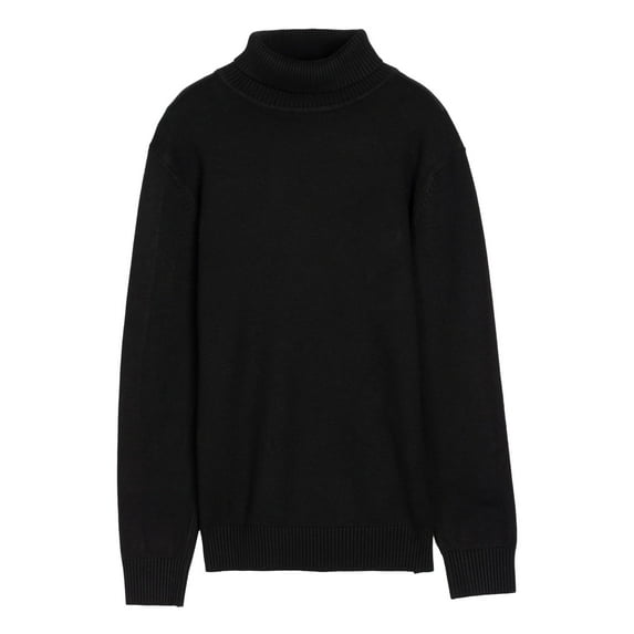Xray Boys Turtleneck Sweater (XS - XXL), School Uniform Big Boys' & Little Kids Youth Turtle Neck Long Sleeve Pullover, Black, XS (5)