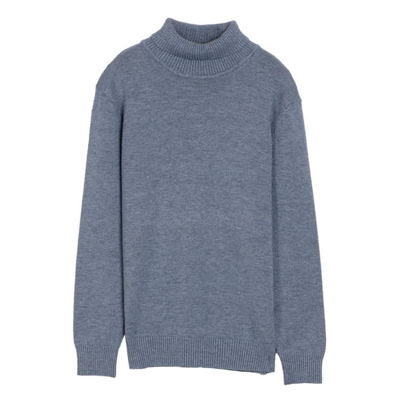 Xray Boys Turtleneck Sweater (XS - XXL), School Uniform Big Boys' & Little Kids Youth Turtle Neck Long Sleeve Pullover, Heather Slate, XXL (18)