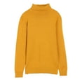 thumbnail image 1 of Xray Boys Turtleneck Sweater (XS - XXL), School Uniform Big Boys' & Little Kids Youth Turtle Neck Long Sleeve Pullover, Mustard, XL (14-16), 1 of 8