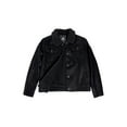 thumbnail image 1 of X RAY JEANS Boy's Faux Suede Ranger Jacket With Faux Shearling Lining, Black, S, 1 of 11
