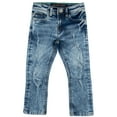 thumbnail image 1 of X RAY JEANS  Boy's Rips Repaired Jeans, Lt Blue, 2T, 1 of 6