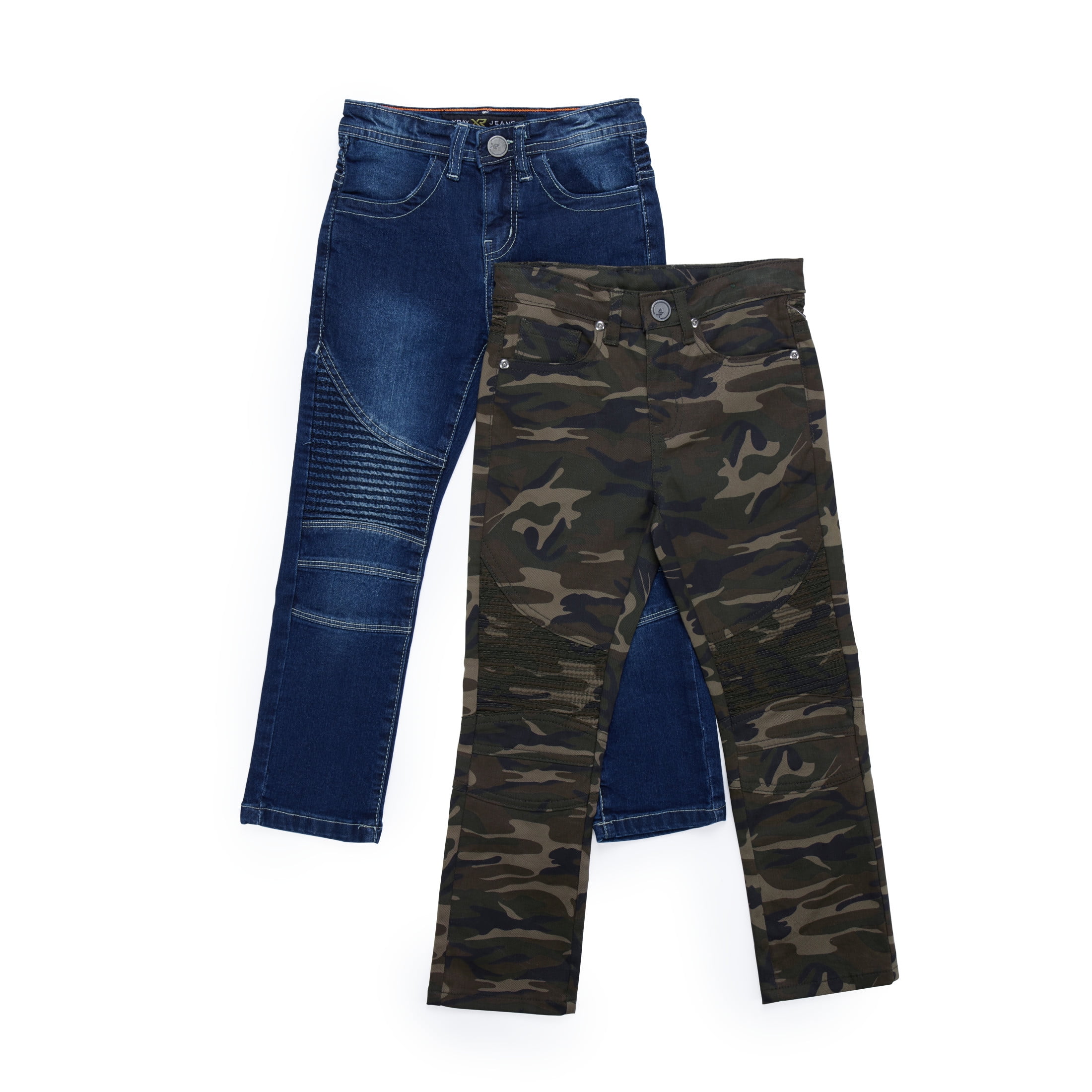 Victorious Mens Camouflage Skinny Fit Jeans AR169 - OLIVE Victorious Mens Camouflage Skinny Fit Jeans AR169 - OLIVE