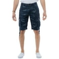 thumbnail image 1 of X RAY JEANS Men's 12.5" Inseam Cargo Shorts, Navy Camo, 40, 1 of 6