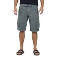 thumbnail image 1 of X RAY JEANS Men's Belted 12.5" Inseam Knee Length Cargo Shorts, Grey, 44, 1 of 8